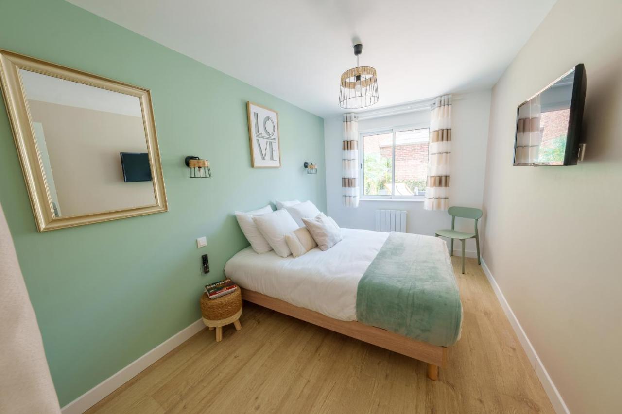 L'Escale Tropicale, Appartement Independant Avec Terrasse Privative Saint-Quentin  Zewnętrze zdjęcie